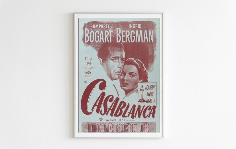 Casablanca Movie Poster