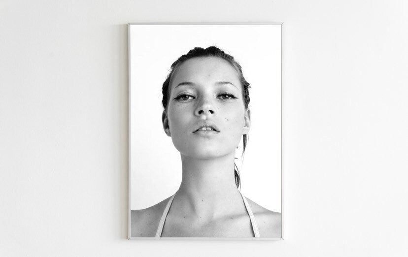 Kate Moss Fresh Faced Print